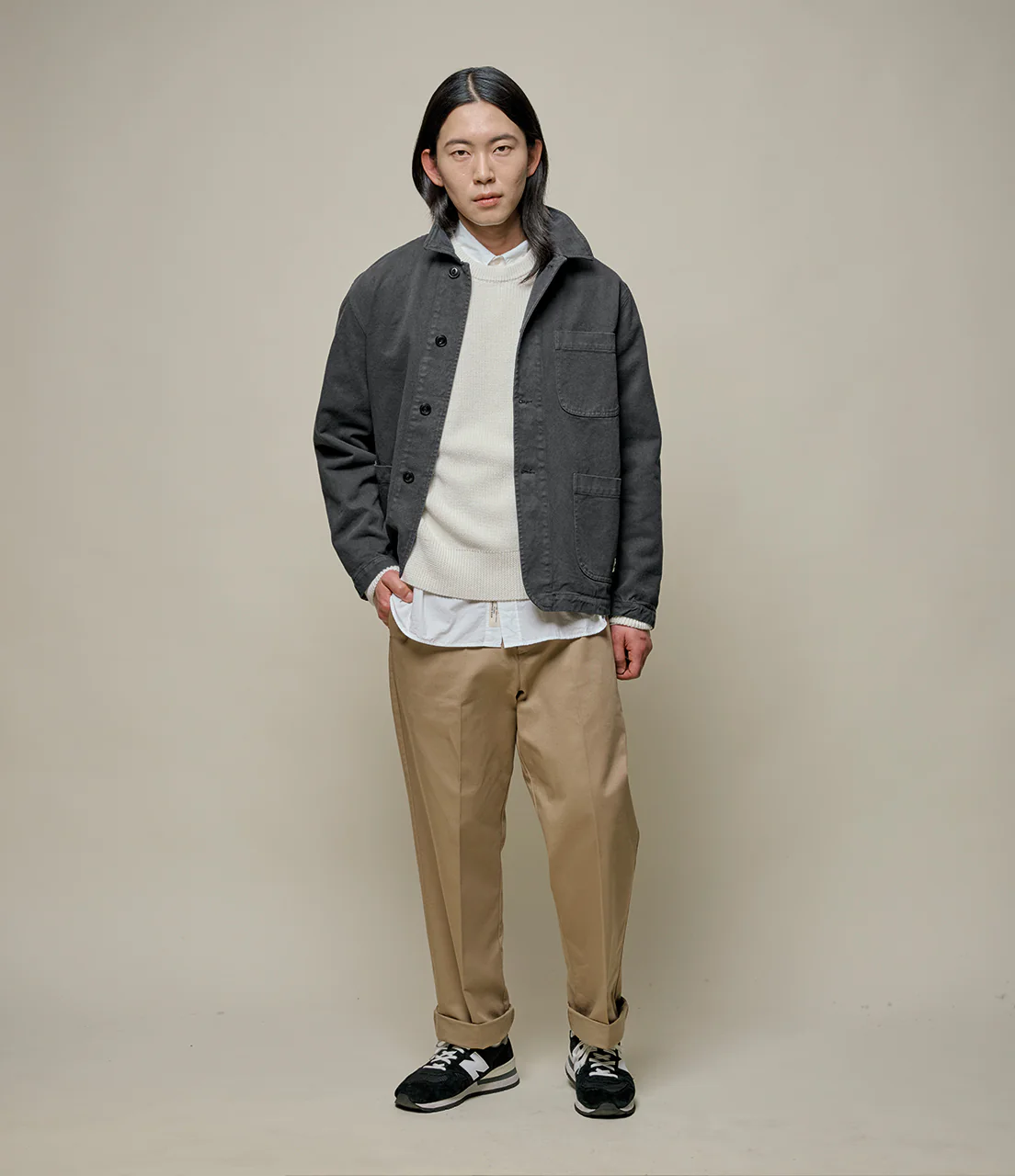 Worker's Cotton Twill Jacket - Image 3