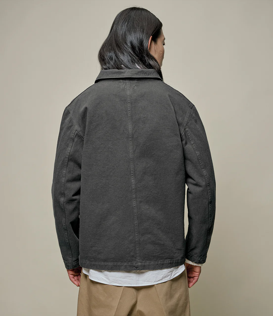 Worker's Cotton Twill Jacket - Image 4