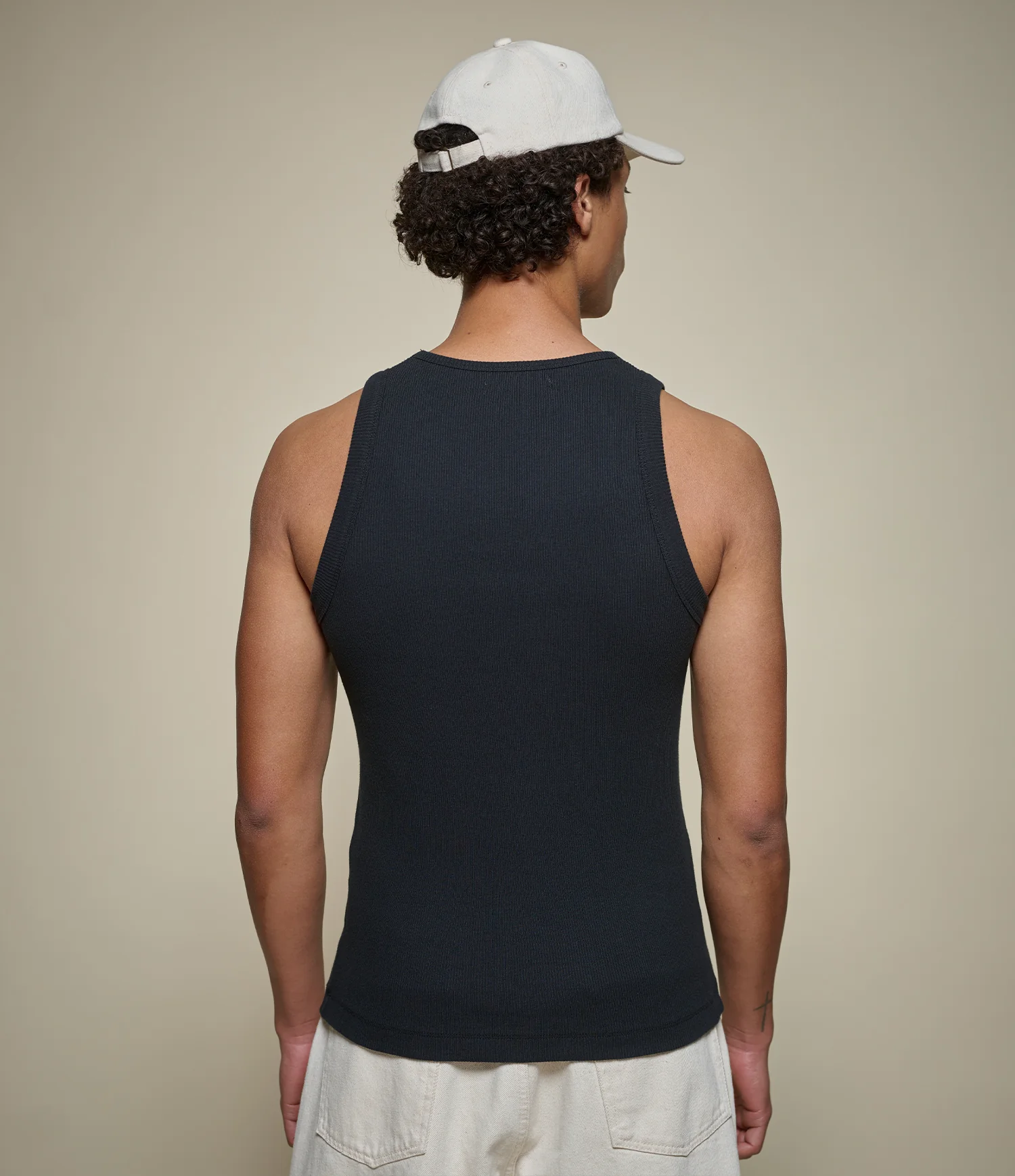 Iconic Ribbed Cotton Tank Top - Image 5