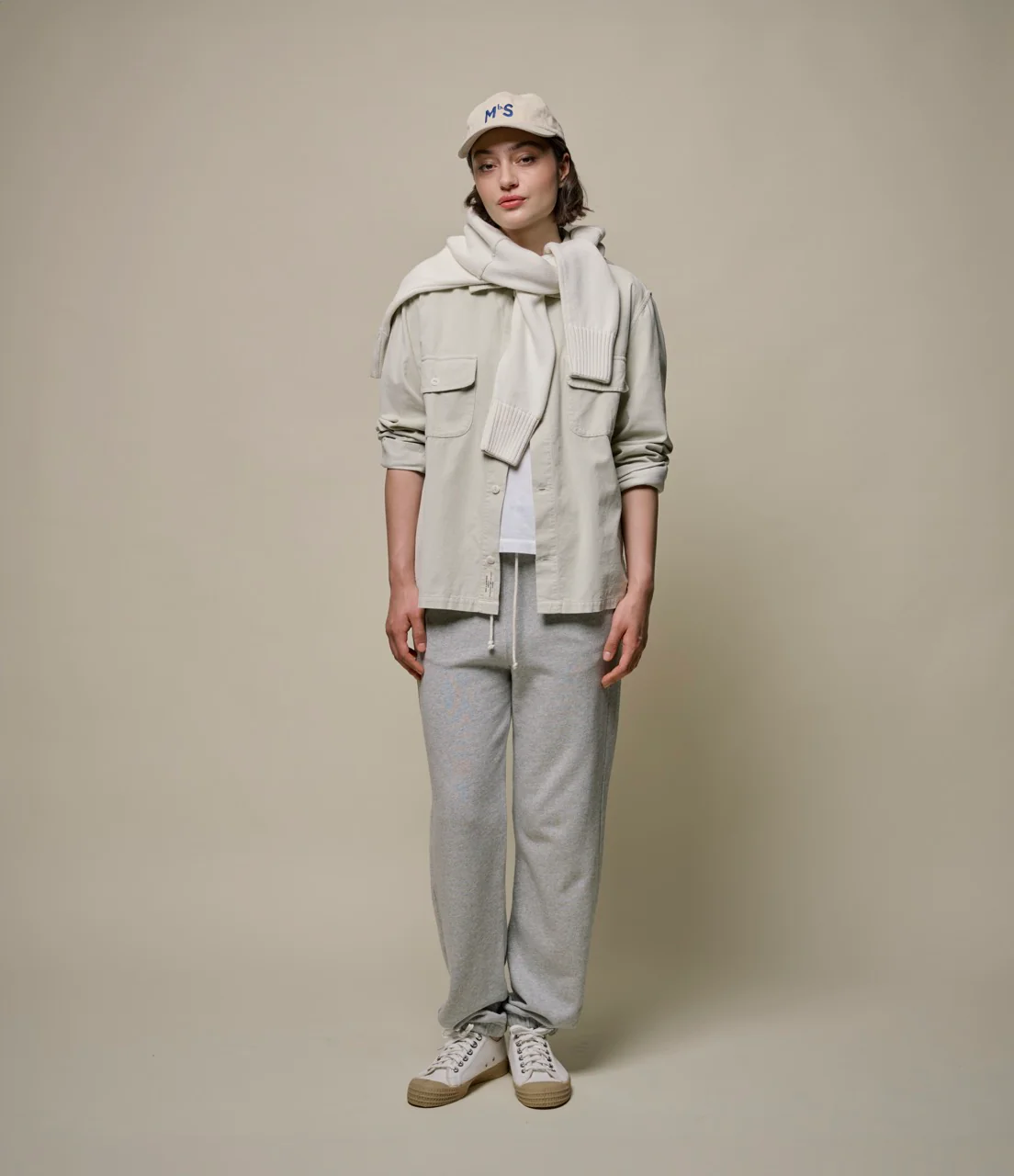 Lightweight Cotton Corduroy Long Sleeve Shirt - Image 3