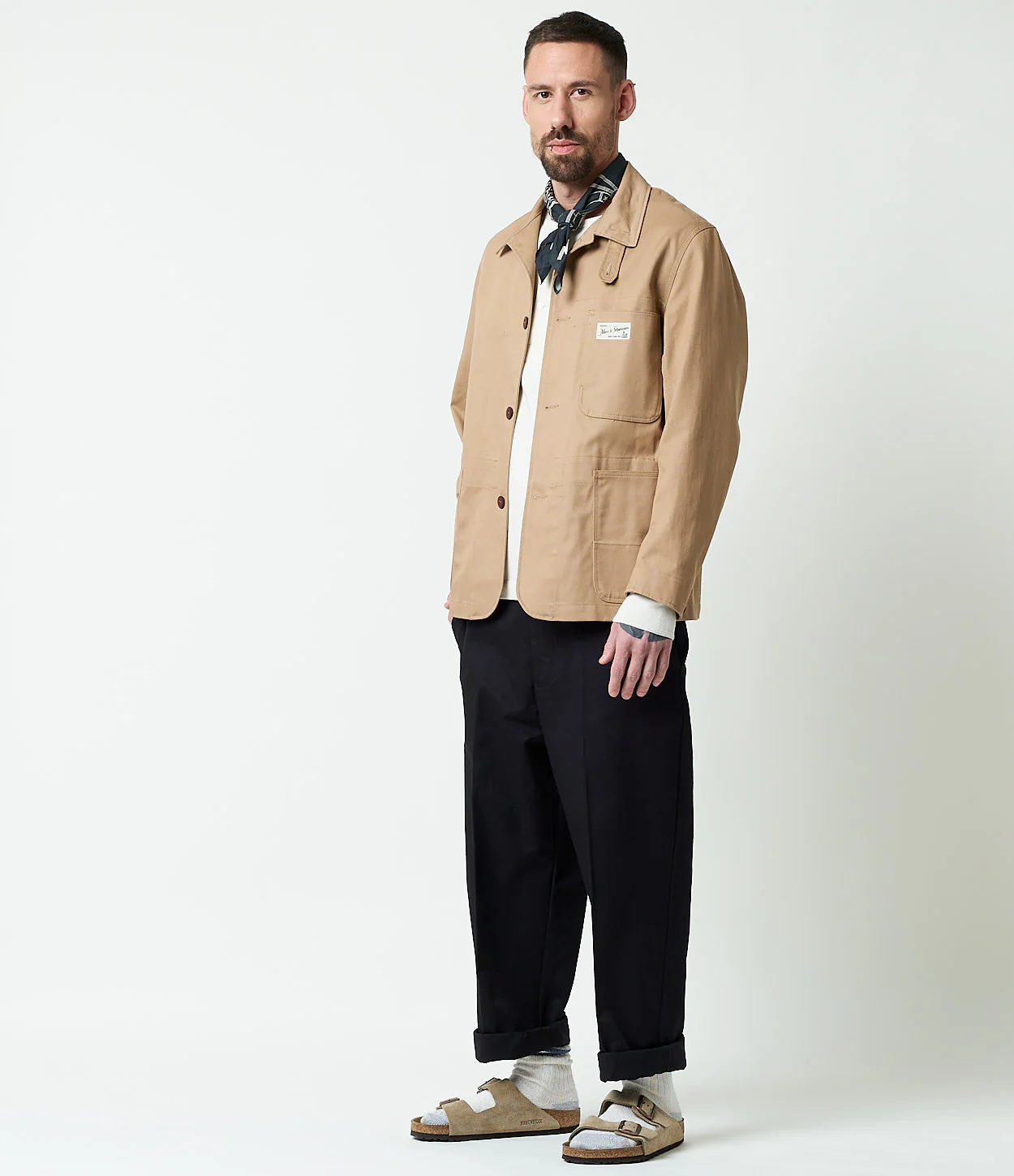 Worker’s Cotton Twill Jacket - Image 3