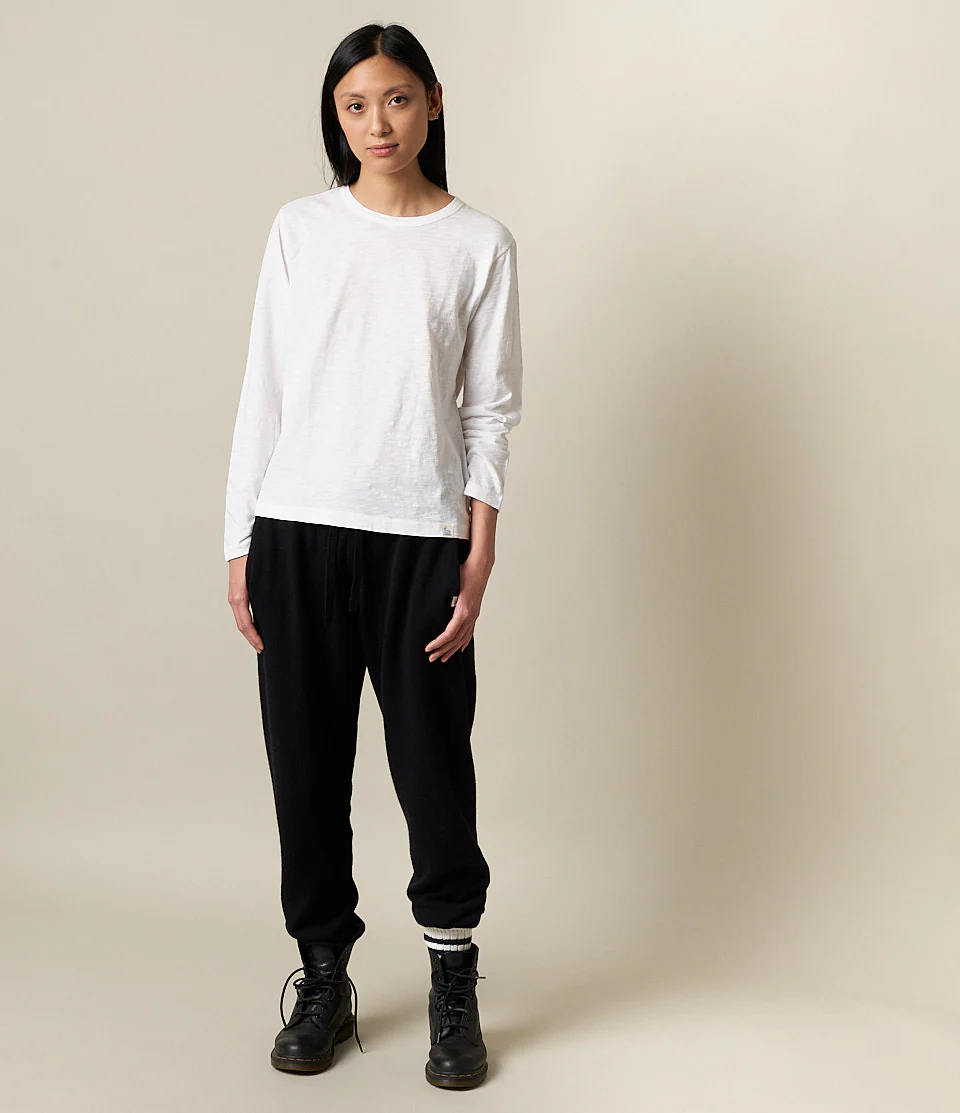 Slub Pima Cotton Women's Longsleeve - Image 3