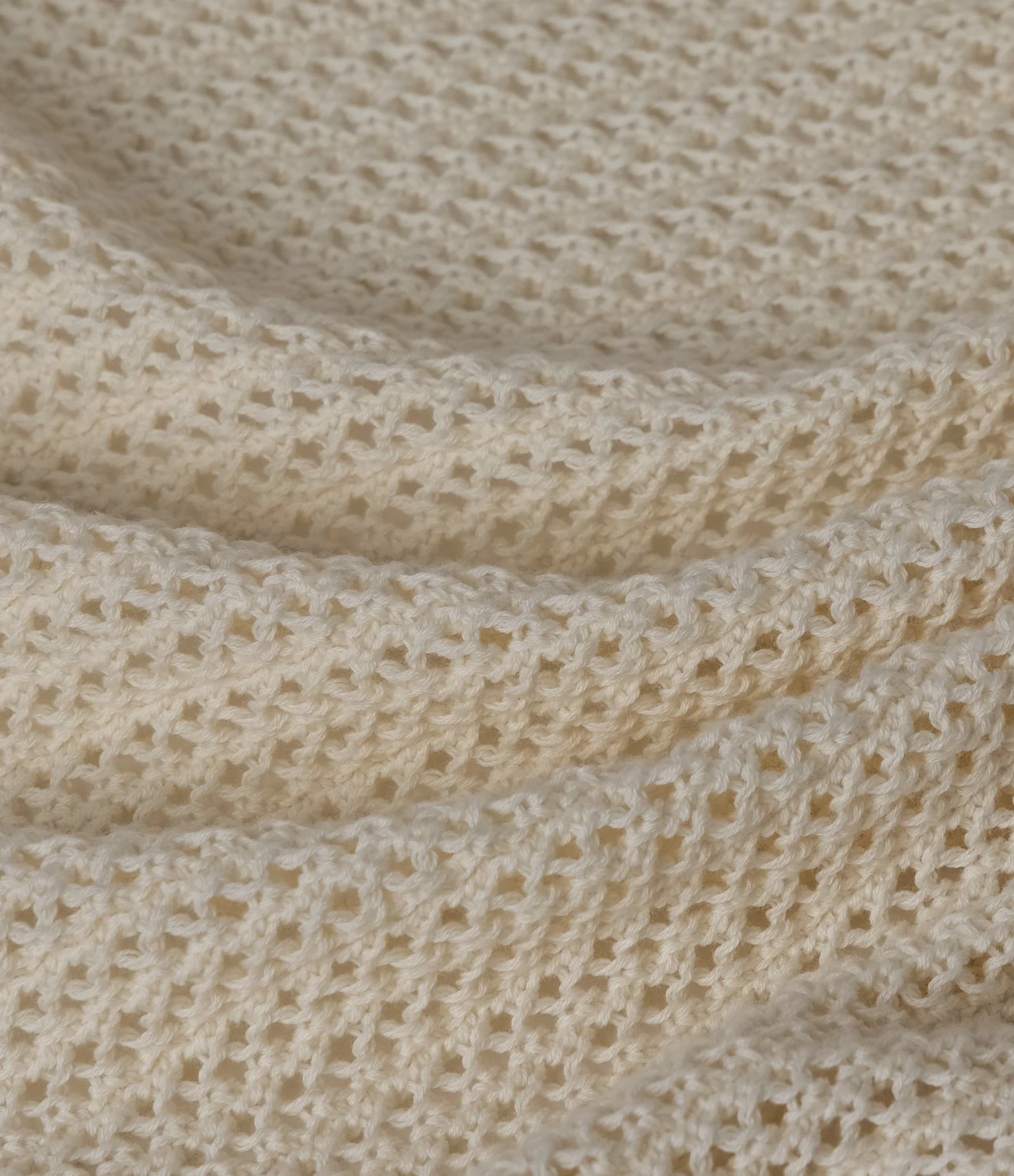 1960s Cropped Crochet Cotton Women's Shirt - Image 3